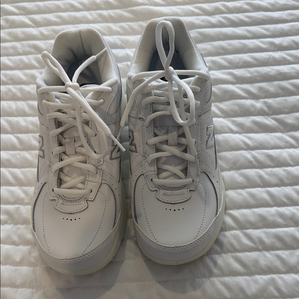 New Balance White Athletic Shoes